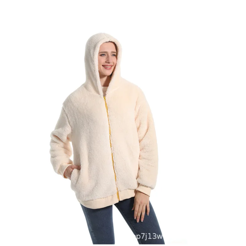 2023 Spring Autumn New Burst Hooded Long Printed Thick Commuter Hoodie Large Size Sports Zipper Shirt Couple Fashion Trend