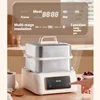 Multifunctional Electric Steamer Fully Automatic Dumpling Steamer Cuscusera Vapor Olla Stainless Steel Breakfast Machine 4