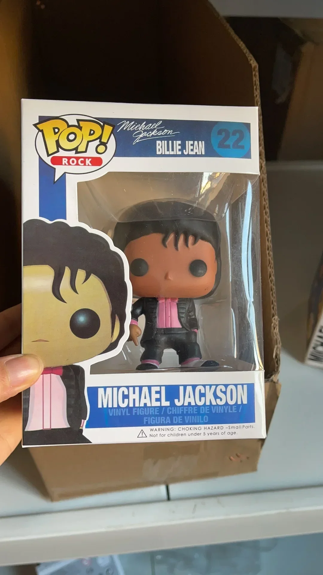 thumbnail image 1 of 2025 Nueva colección de figuras de acción FUNKO POP Stars Beat it Michael Jackson #22 #23 #24 #25 #26 #345 #352 #359 juguetes para regalo, 1 of 5