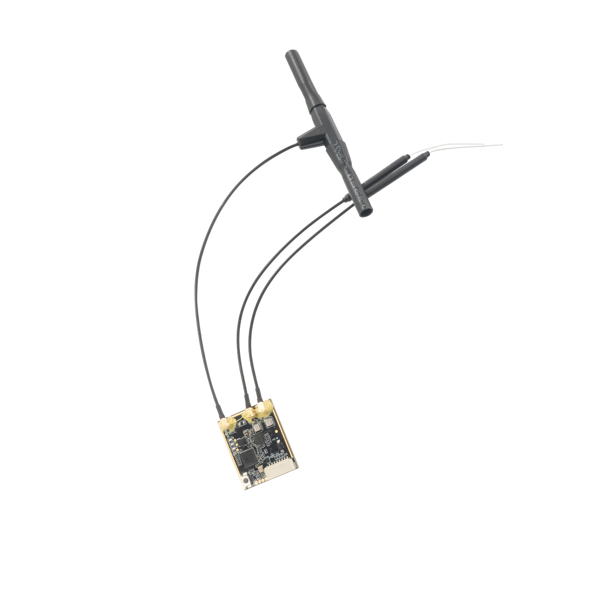 Antennes du récepteur FrSky TD MX Tandem déployées pour une portée optimale