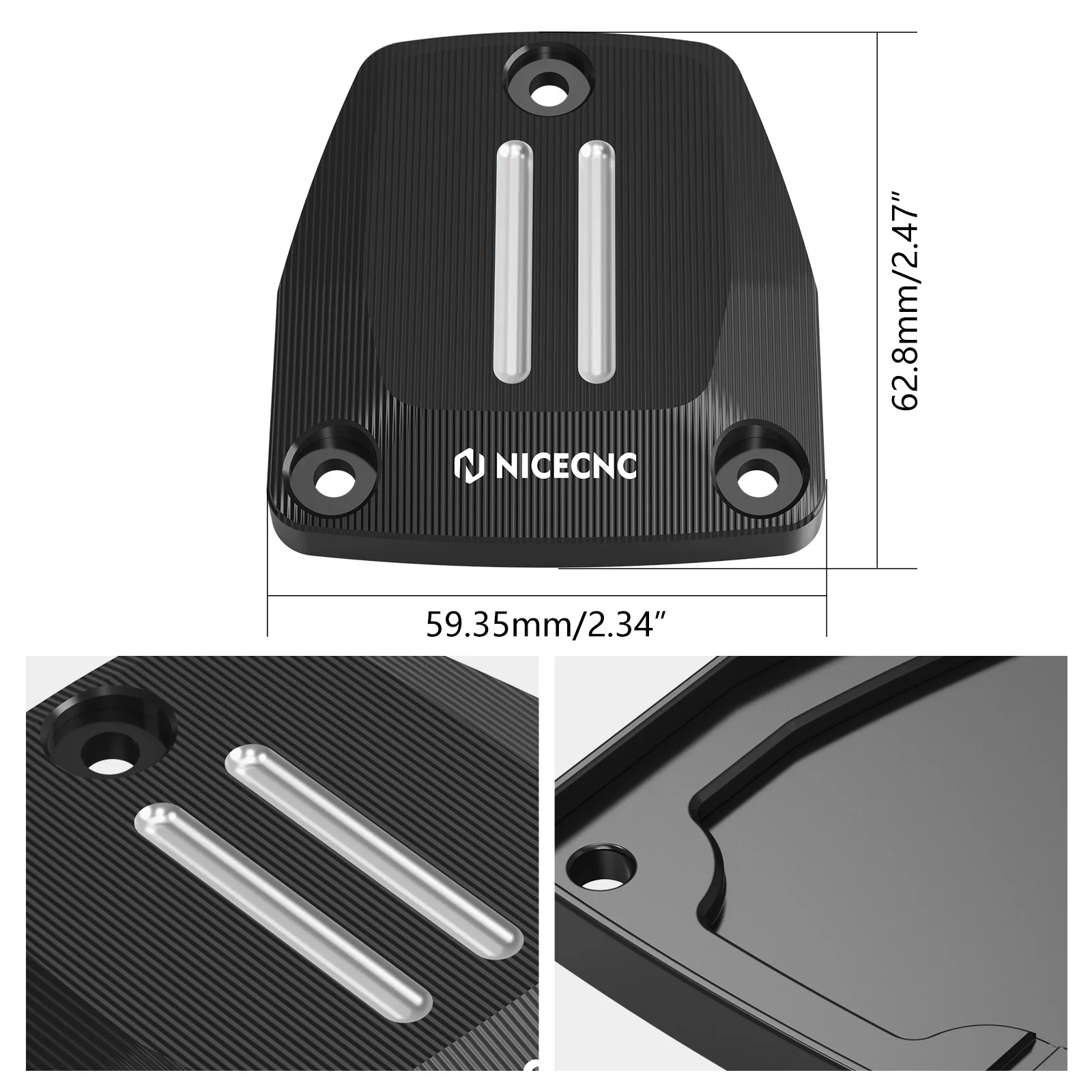 Vorderradbremszylinder-Abdeckung für Harley Sportster S RH1250S 2021–2024, Nightster RH975 2022–2024, 23. Spezial RH975S 2023–2024 – Detail 9