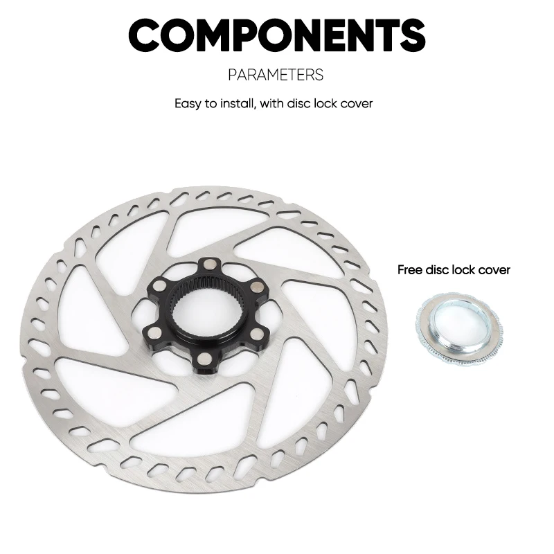 Bicycle Centerlock Disc Brake Rotor 160mm 180mm 203mm Bike Center Lock Rotor Road MTB Centerlock for Shimano SRAM