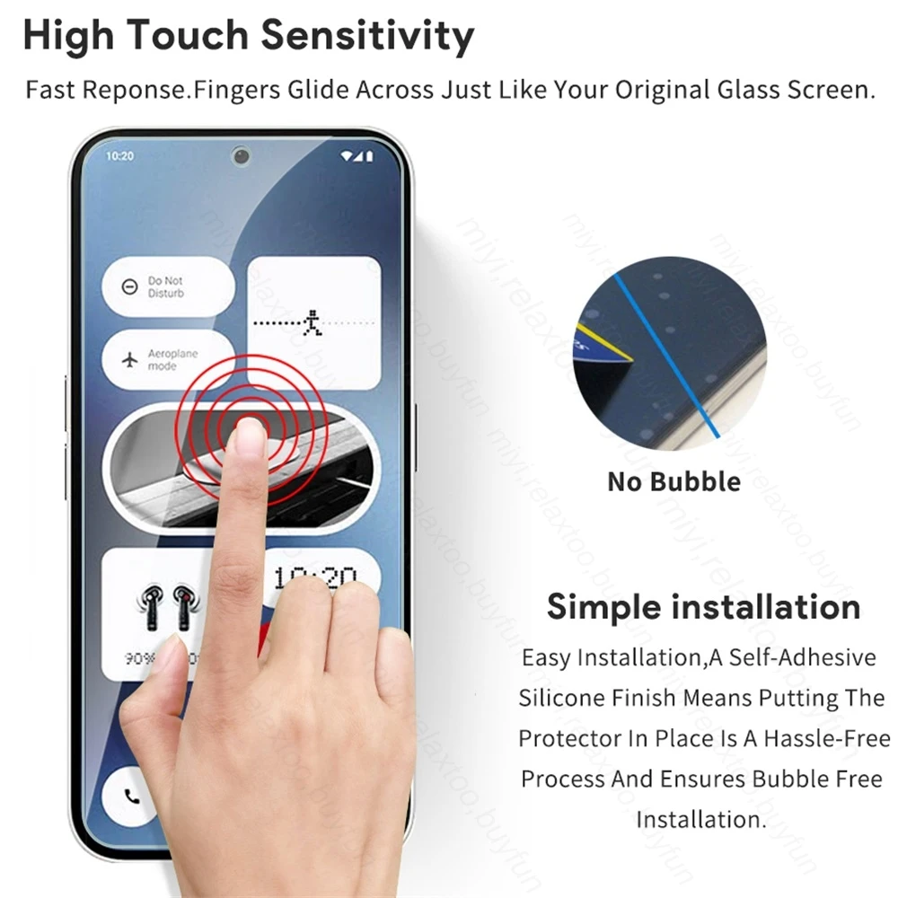 Asuwish Custodia A Portafoglio Con Cinturino + Vetro Temperato Per Nothing Phone 2a – TPU, 3 Scomparti, Chiusura Magnetica, Cavalletto - 5