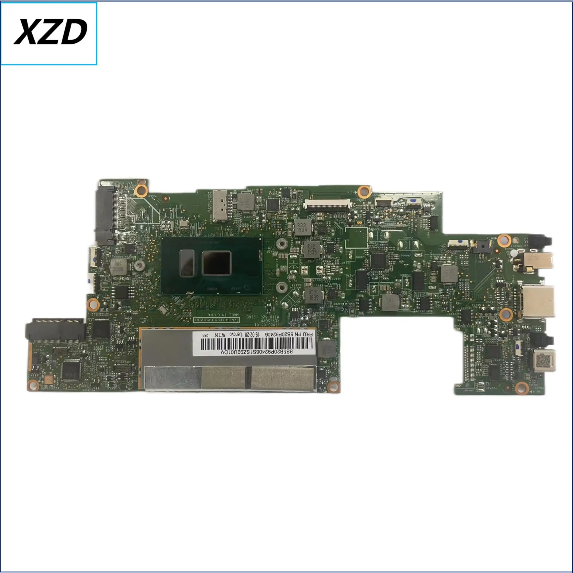For Lenovo Miix 520-12IKB Tablet Laptop Motherboard With CPU:I3 I5 I7.RAM 16GB/8GB/4GB TEST OK