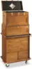 Storage Cabinet with Drawers Wood, Great for Under Desk Storage & Office Storage Cabinet Oak 4