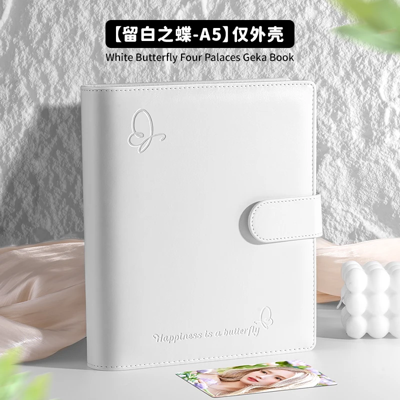 SINGBA A5 Photo Binder 4-Pocket Page for 3