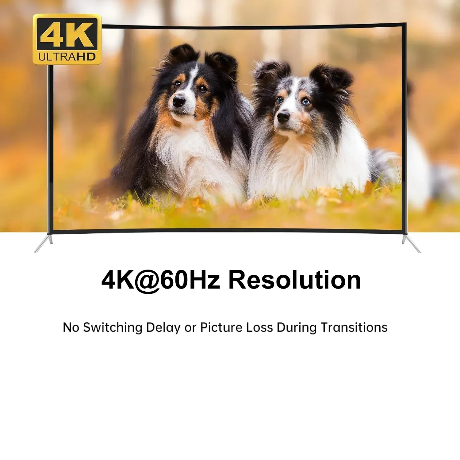4K 4x1 HDMI 멀티 뷰어 쿼드 스크린 4 입력 1 출력 8 모드 스위처 4K@60Hz PIP 90 °   180 °   PS4/PC/DVD/보안 카메라를 TV로 연결하기 위한 플립 어댑터