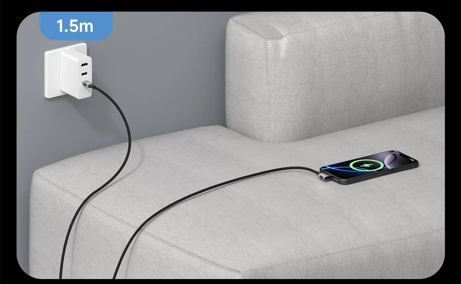 Hagibis USB4 USB-C Cable 80Gbps 240W Right Angle 8K