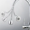 12/15 cm Stainless Steel Kitchen Faucet Tube Water Saving Kitchen Tap Extension Hose Water Faucet Adjustment Faucet Accessories 6