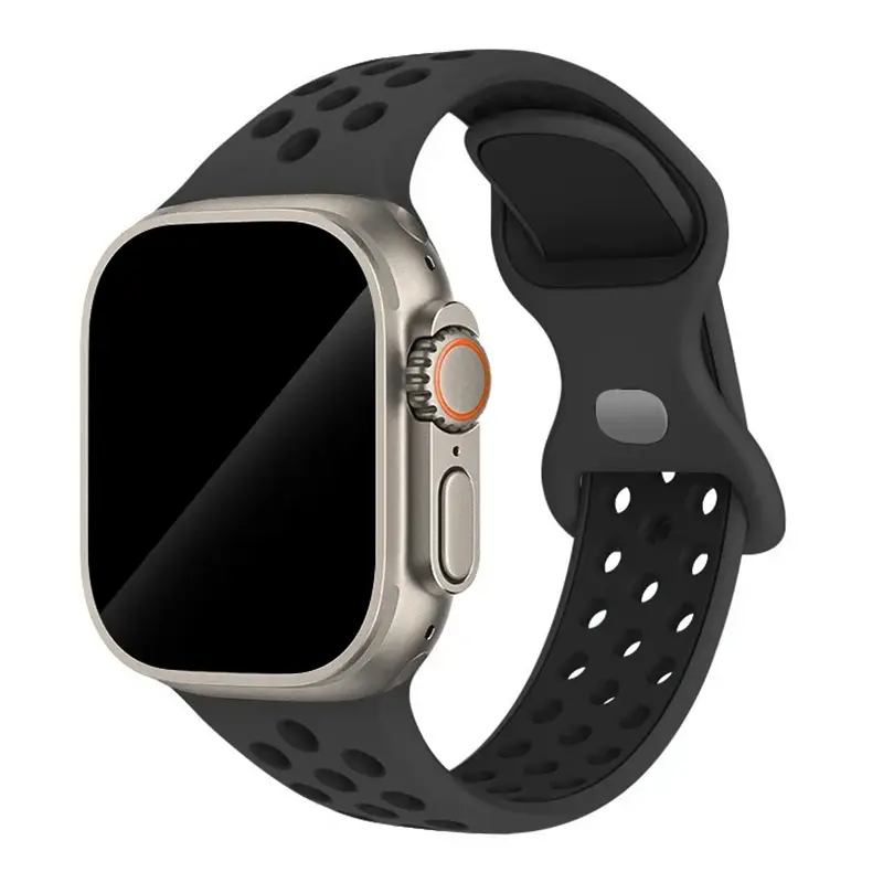 Strap For Apple Watch Band 44mm 49mm 45mm 40mm 41mm 38mm 42mm correa Breathable sports bracelet iwatch series 8 SE 7 6 5 9 Ultra - Image 34