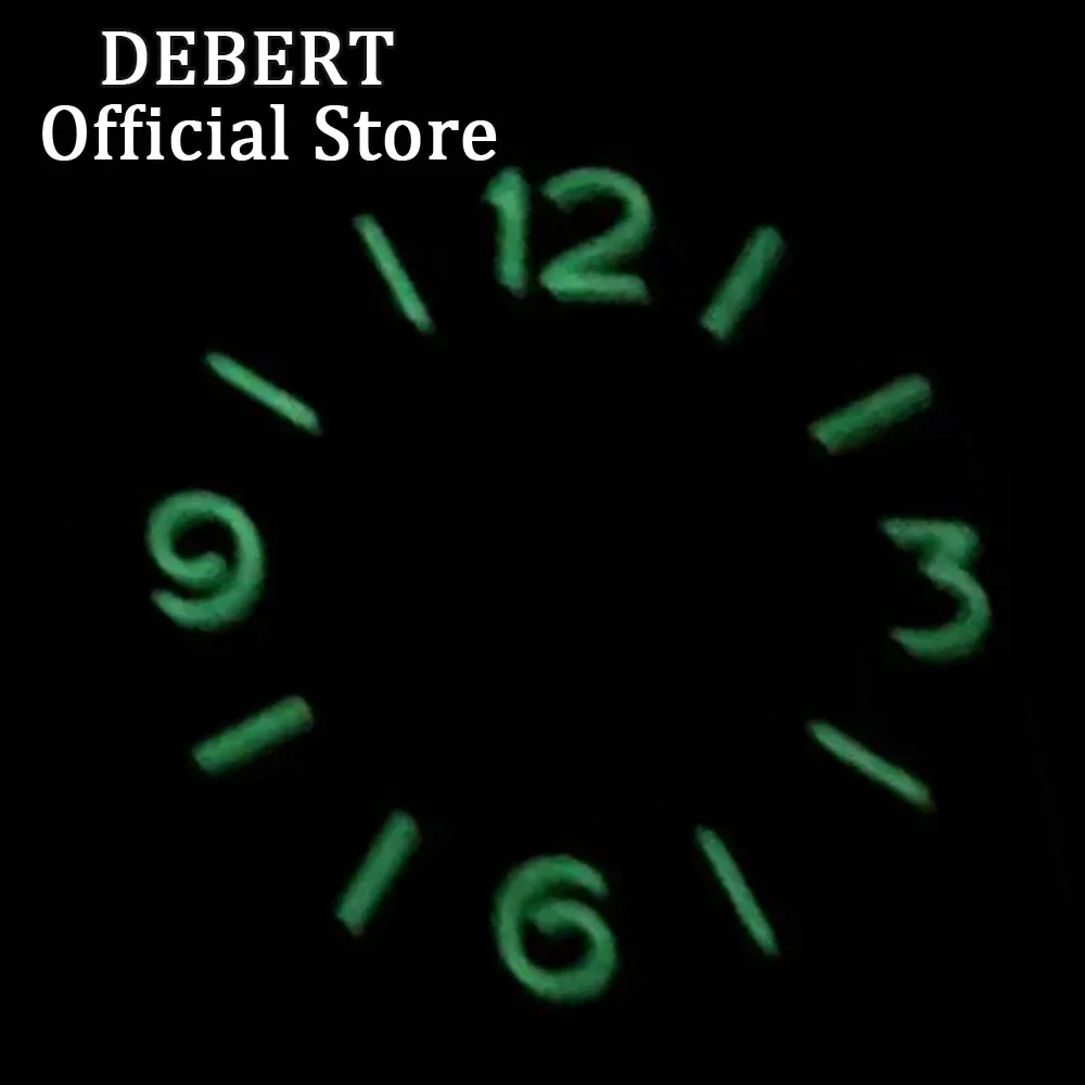 31.5mm Green Luminous Dial Fit ETA2824 2836 Mingzhu DG2813 3804 Seagull ST1612 Miyota 8205 8215 821A PT5000 Movement