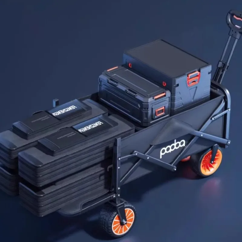 Electric Folding Camping Trolley 2