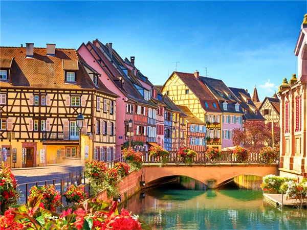 Diamond Painting House Scenery 5D Diamond Mosaic Seaside Landscape Rhinestone Embroidery Full Round Drill Home Decor CY-FJ00134-AE5