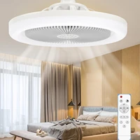 Smart 3-in-1 Ceiling Fan with Remote Control and 3-Speed E27 AC85-265V Lighting Base for Bedroom and Living Room Lighting 2