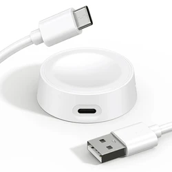 Universal Fast Charger for Smart Watches - Quick Replacement USB Charging Accessory (WHITE)