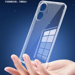 Ultra Thin Clear Soft TPU Phone Case with Camera Lens Protection for Redmi Turbo 4 (Clear)