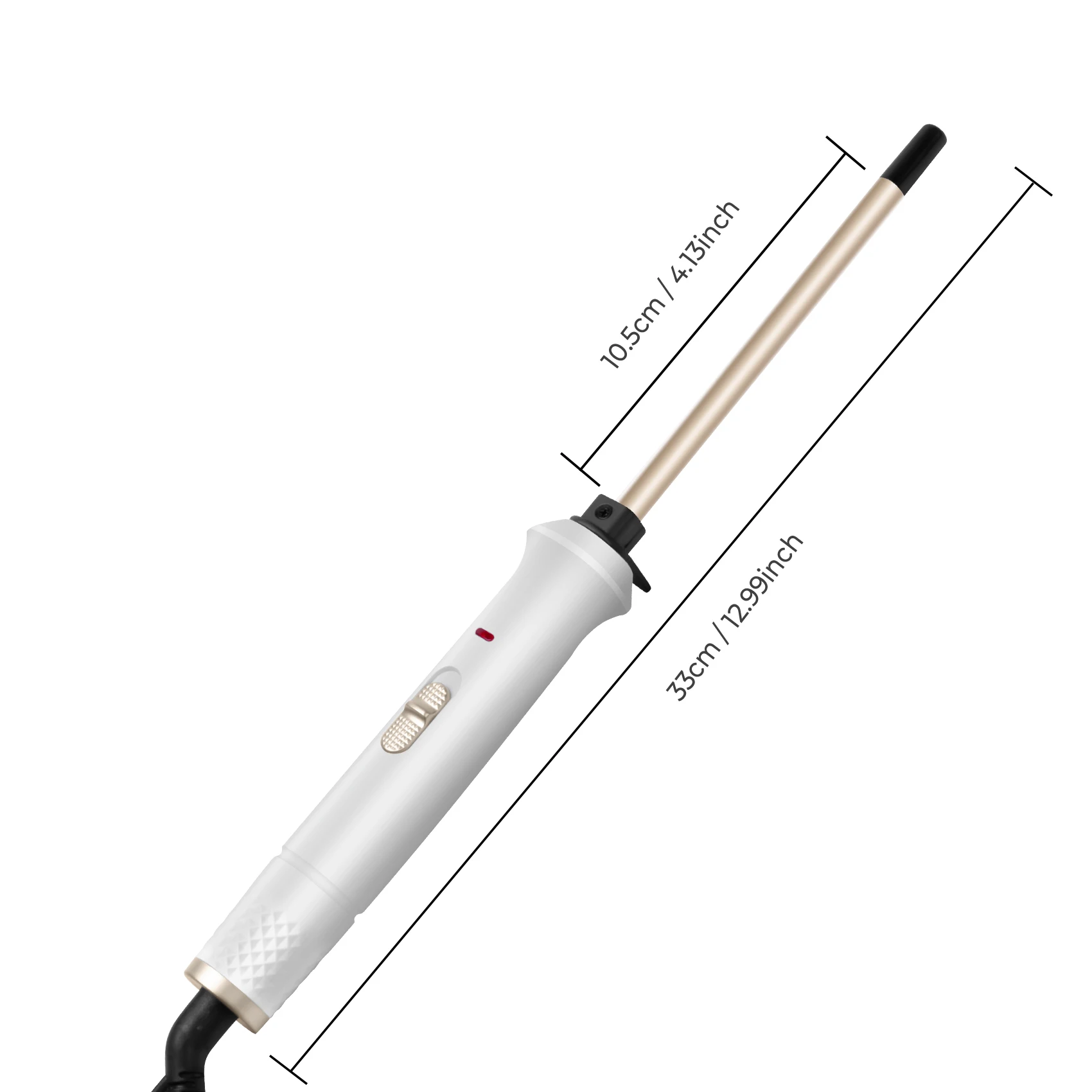 Hair Curling Iron 9mm Curler Wand Professional Curly Tongs Ceramic Electric Hair Curler Salon Styling Tools Small Crimping Iron Hair Curler