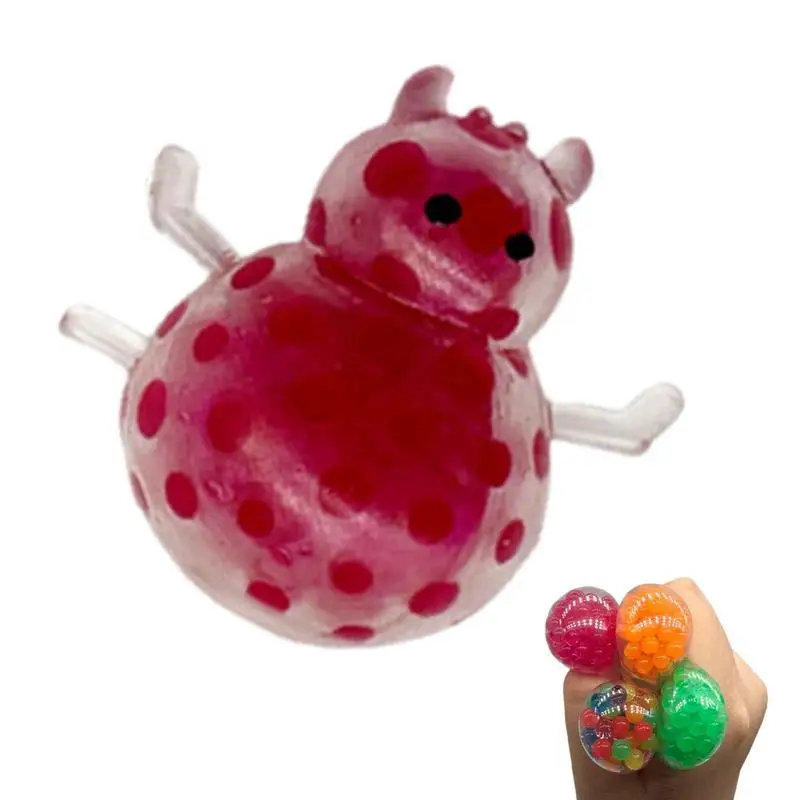 

Halloween Stress Toys For Kids Portable Halloween Mochi Stress Toys Eco-friendly Compact Stress Squeeze Ball Toys With Water