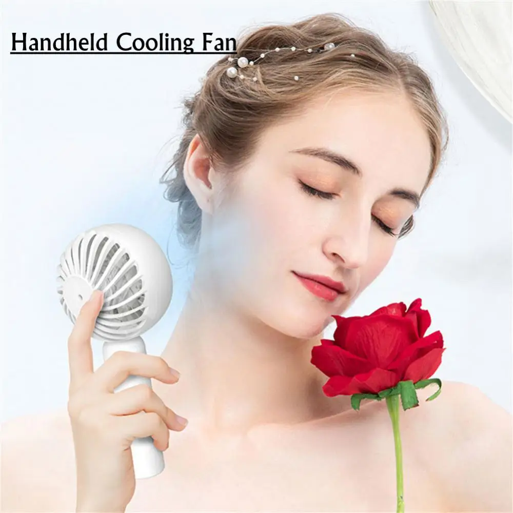 

Handheld Fan Semiconductor Refrigeration Cooling Portable Air Conditioner 2200mAh Air Cooler Fan Personal Mute Cooling Fans