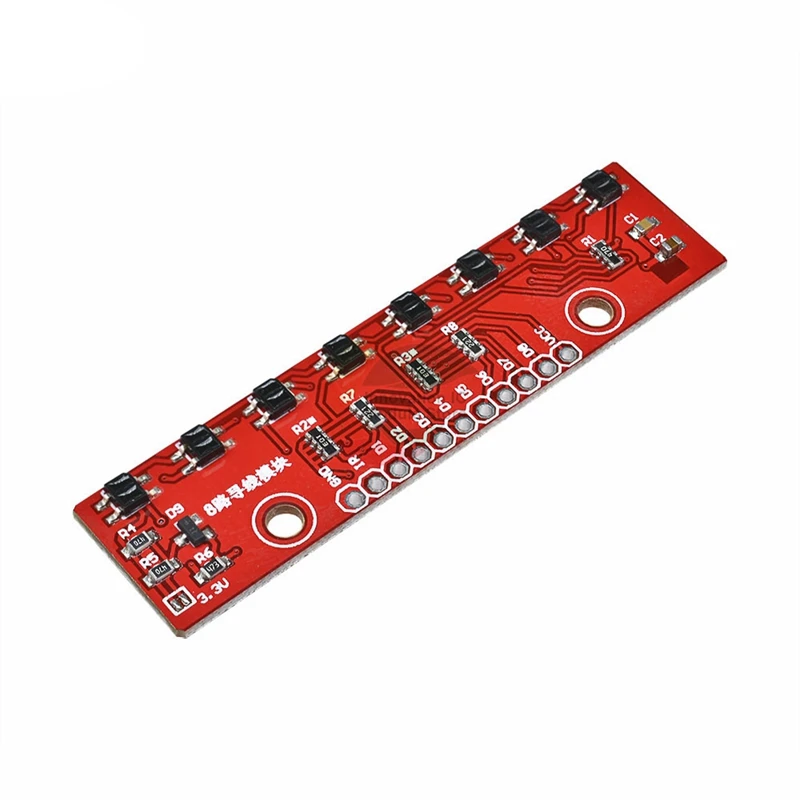 Модуль отслеживания инфракрасный датчик обнаружения модуль для Arduino 8-канального
