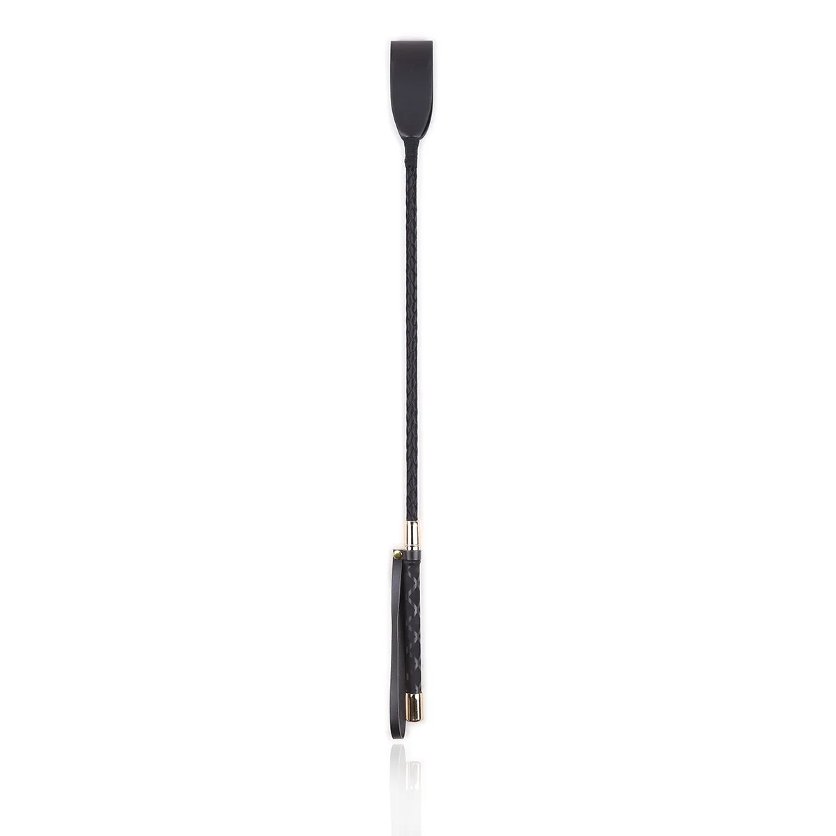 Equestrian Whip Riding Accessories Portable Pointer Equestrian Training Horse Whip Stage Performance Props Lash Supplies Racing Riding Crop With Handle PU Leather