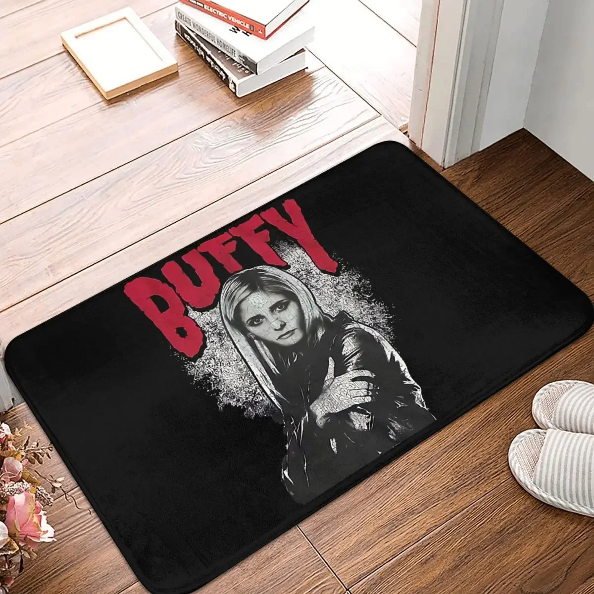 Buffy the Vampire Slayer Bath Non-Slip Carpet Buffy Flannel Mat