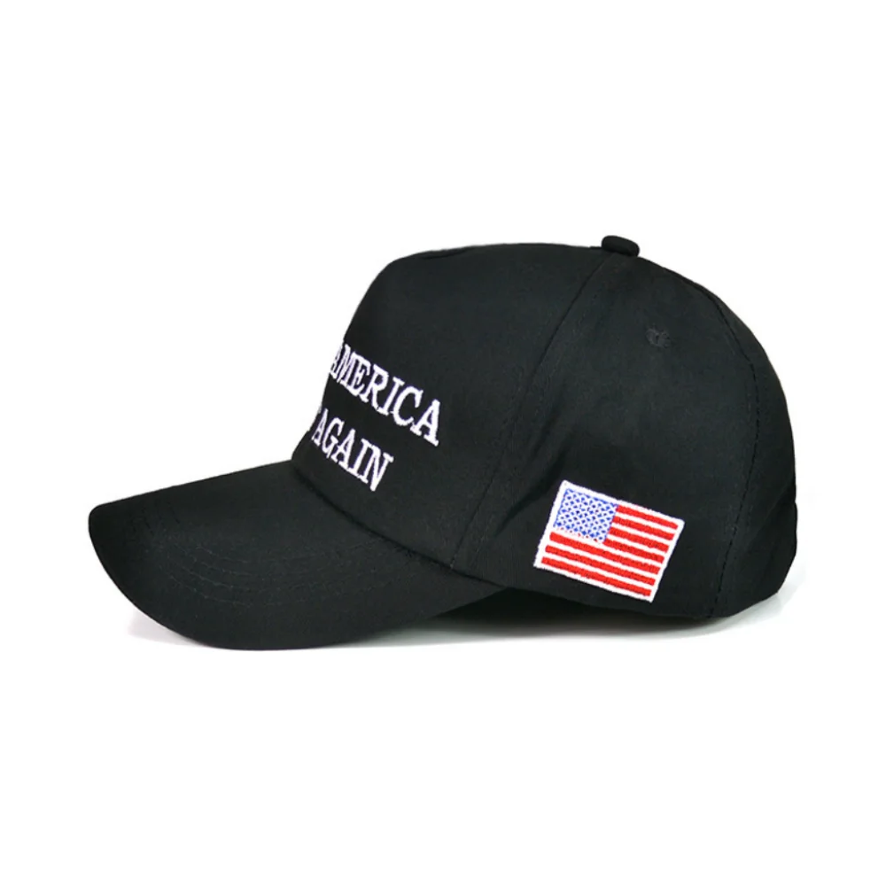 New Style Makes America Great Again Baseball Cap Solid Color Embroidered Sunshade and Sun Protection Cap Wholesale 6