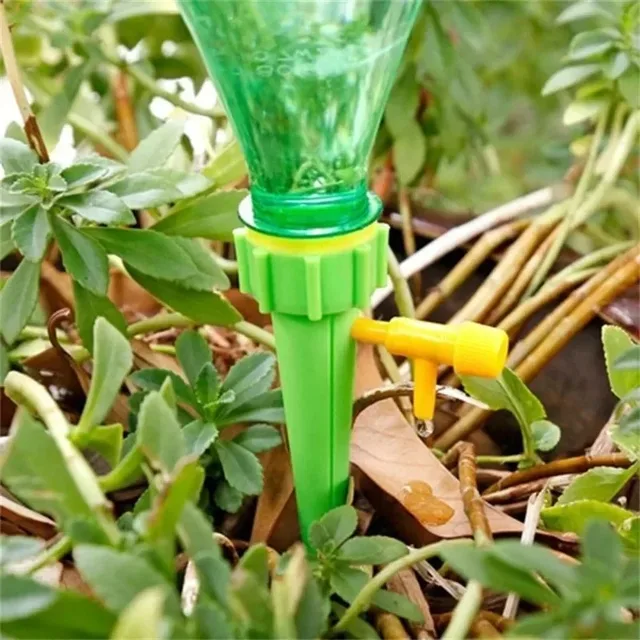 Automatic Watering Drip Irrigation System Automatic Plant Waterer Adjustable Flow Rate Lazy Gardener For Indoor and Outdoor Use 4
