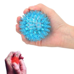 7cm Hand Grip Stress Balls Stress Relief For Hemiplegic Older Arm Strength Exercise Finger Rehabilitation Training Massage Balls