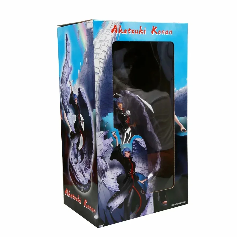 thumbnail image 1 of Figura de acción de Naruto Shippuden Anime Modelo Konan GK Estatua de PVC de 39 CM Figura de acción de PVC Modelo coleccionable Caja de juguete, 1 of 5