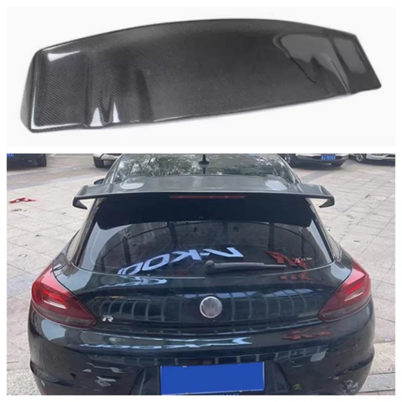 

Для Volkswagen VW Scirocco 2010 ~ 2014 VOTEX стиль Scirocco FRP/углеродное волокно задняя крыша губа крыло спойлер (не для R)