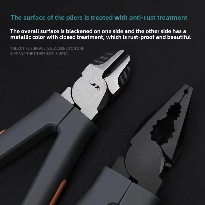 JIMIHOME Multifunctional Pliers Wire Stripper/Diagonal Cutting Pliers/Needle Nose Pliers for DIY Production, Home Repair 4