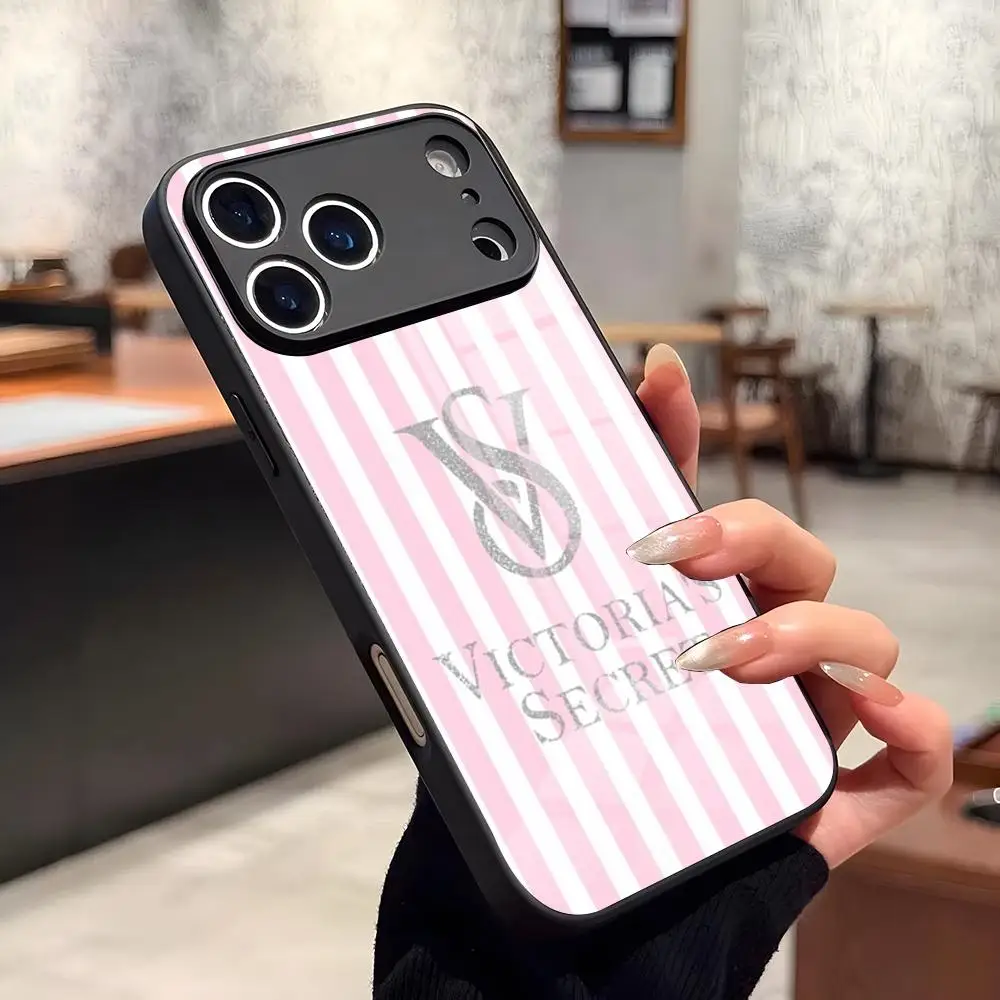 Victorias Pink Secret Premium Phone Case with Glass Cover