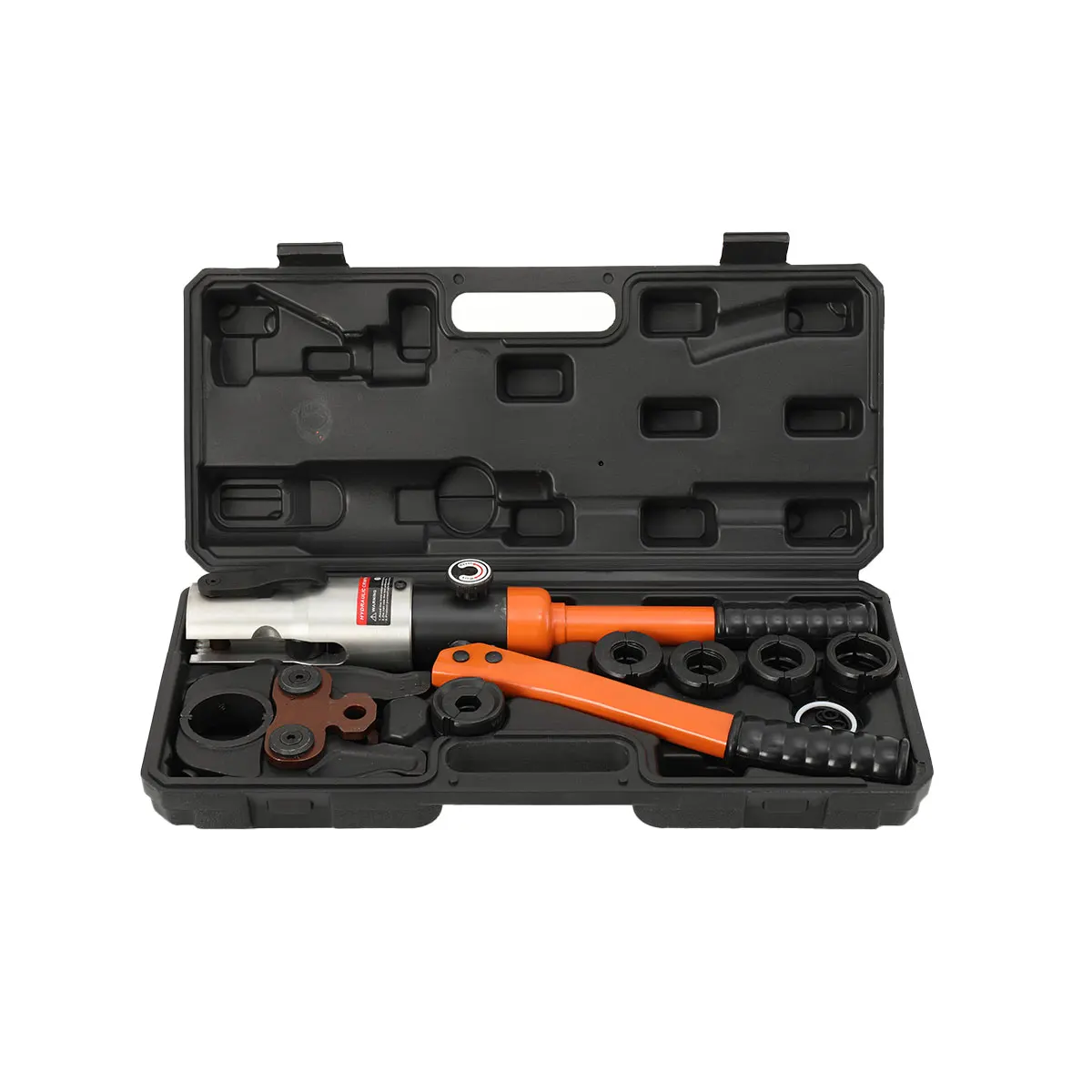 Hydraulische Kupferrohrfittings Rohrpresszange CW-1632 PEX-V/-M Set -5 Presszangen-Setzungen-12, 15, 18, 22, 28 Edelstahlrohr – Detail 9