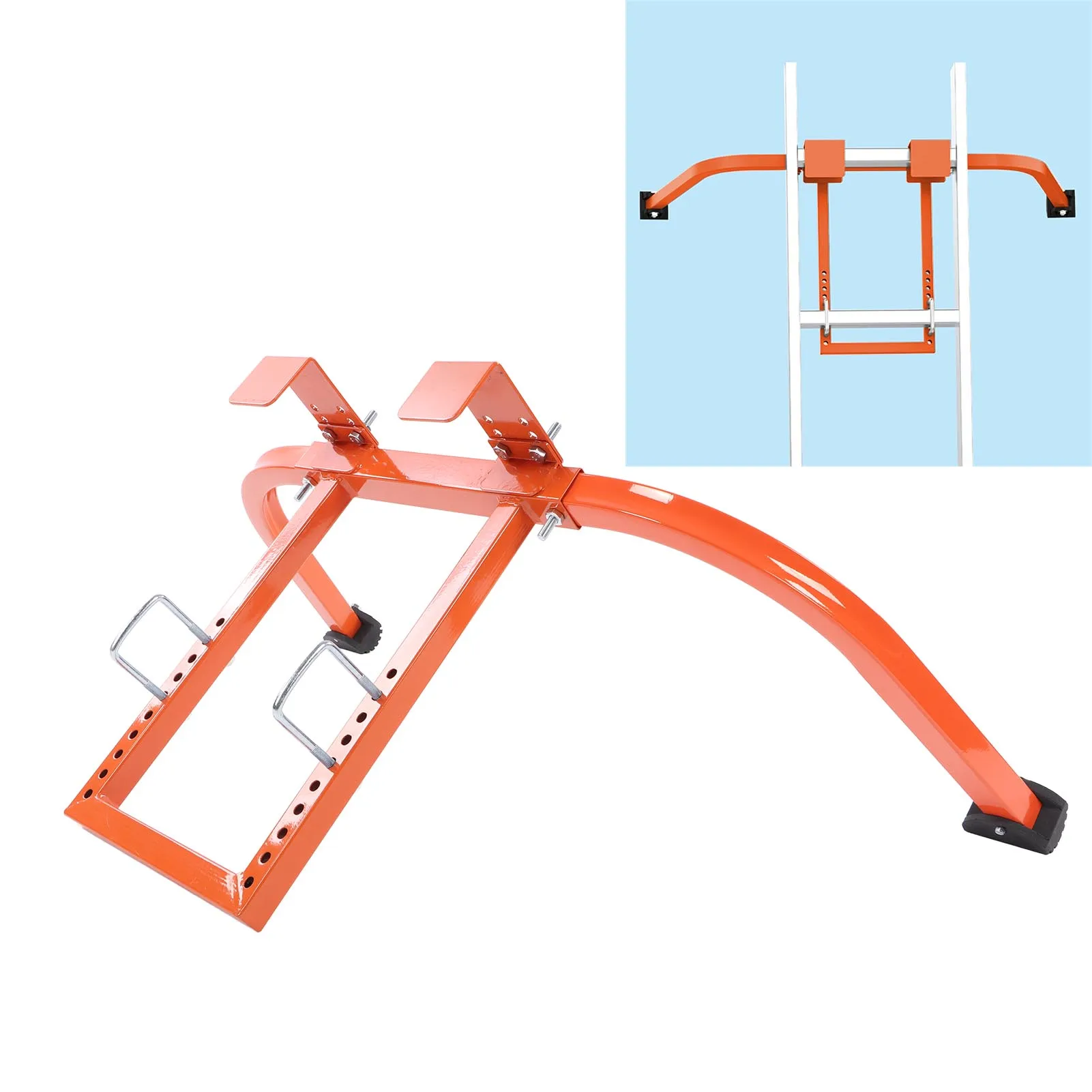 Ladder Span Ladder Stabilizer Steel Roof Hook Wing Span Standoff for Climbing Painting Stabilizer