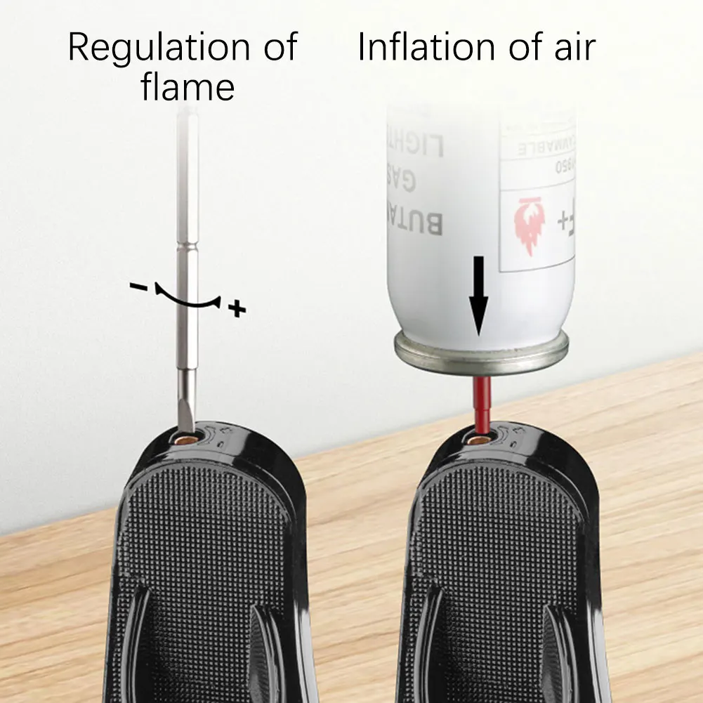Refillable Butane Lighter Funny Slipper Cigarettes Lighters Adjustables Soft Flame Novelty Ignition Tools