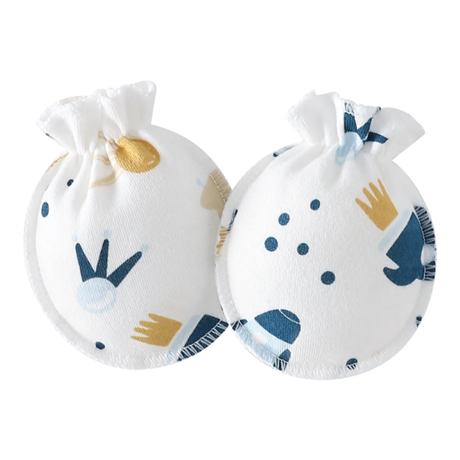 Newborn Baby Mittens Without Scratches Are Suitable For Boys And Girls Aged 0-6 Months