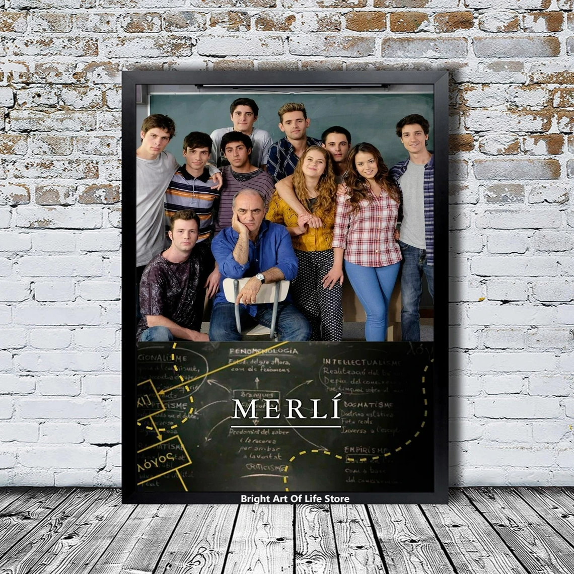 

Merlí Poster Star Actor TV Series Canvas Poster Photo Print Wall Painting Home Decor (Unframed)