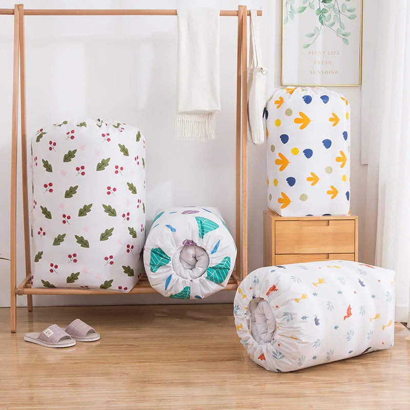 Quilt Storage Bag Closet Clothes Storage Organizers Clothes Blanket Baby Toys Basket Travel Suitcases Quilt Bags 4