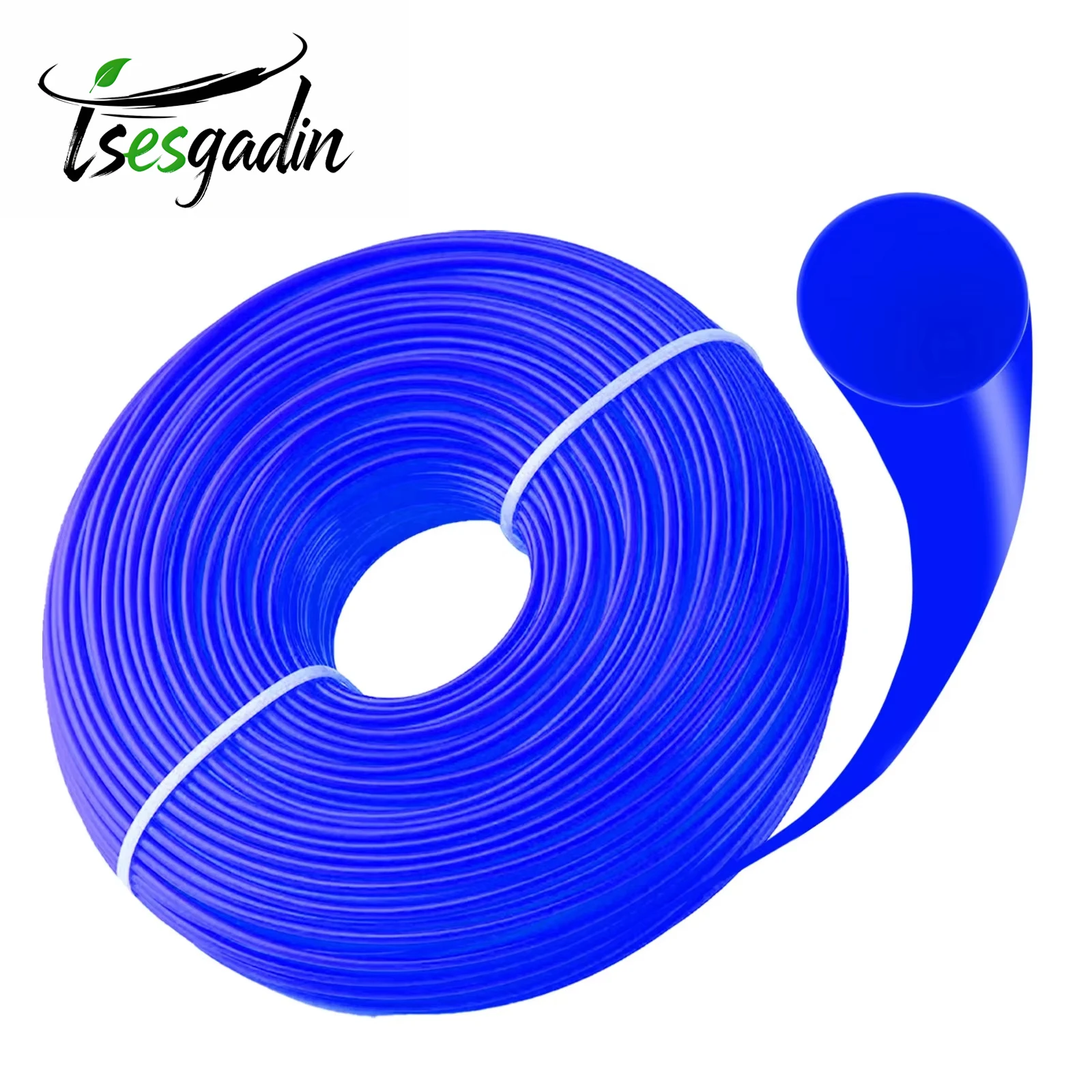 Nylon Trimmer Line Brush Cutter Strimmer Rope Lawn Mower Brush Cutter Grass Trimmer Round Line 1.6~4.0mm x 100M