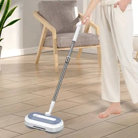 Wireless Electric Floor Mop 2000mAh Battery Spray Mill Mop Rotating Electric Flooring Wiper Water Mop Cleaner With LED Lighting 2