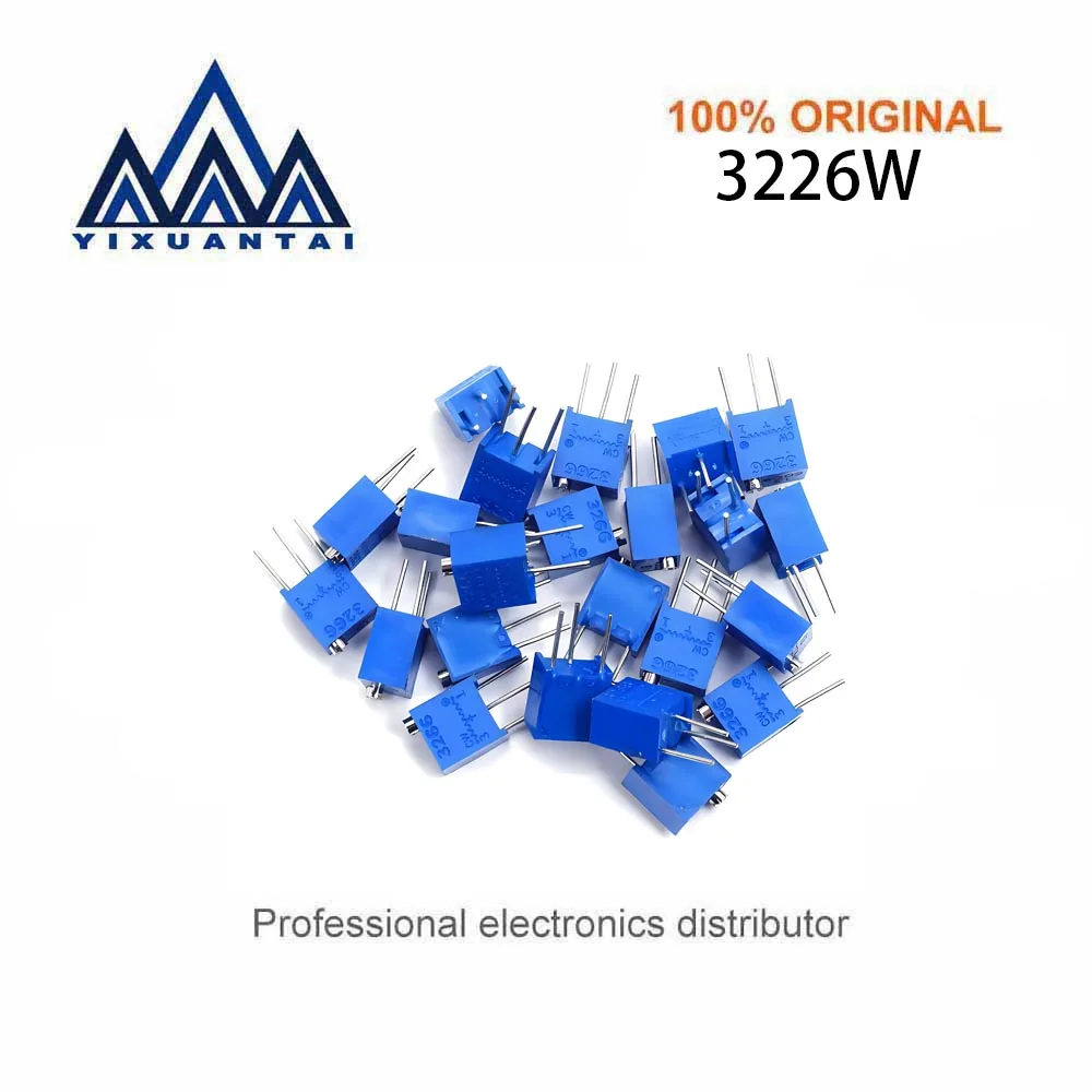 

10pcs/Lot 3266W 3266W-1-200LF 3266W-1-201LF 3266W-1-202LF 3266W-1-203LF 3266W-1-204LF 3266W-1-205LF Trimmer Potentiometers New