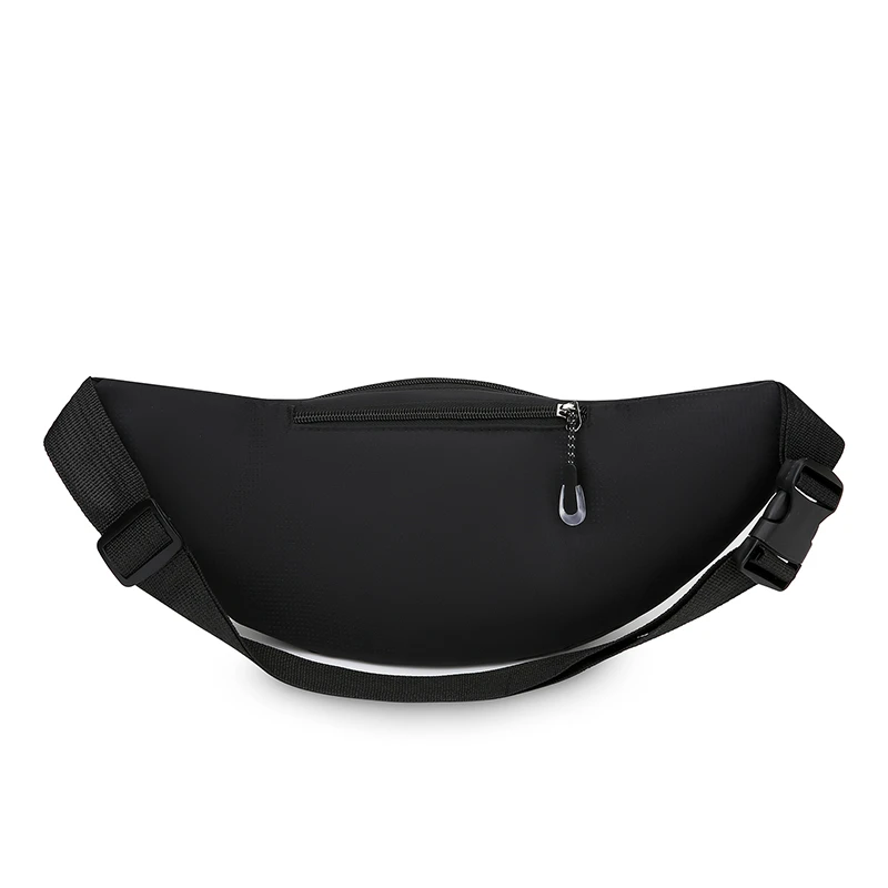 Sports Unisex waist chest transverse bag - adjustable strap, Multi Pocket durable nylon zipper closure, suitable for travel, out