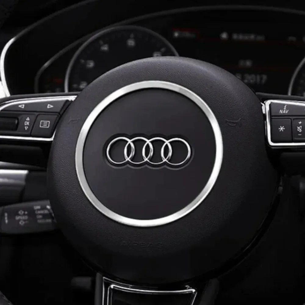 Luxury Car Steering Wheel Decoration Ring Trim Cover Sticker