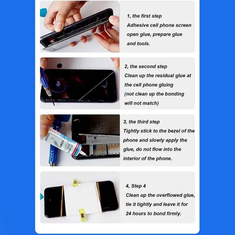 Phone Repair Clear Glue Transparent Adhesive Glue For Phone Repair Strong Viscosity Adhesive For Screen