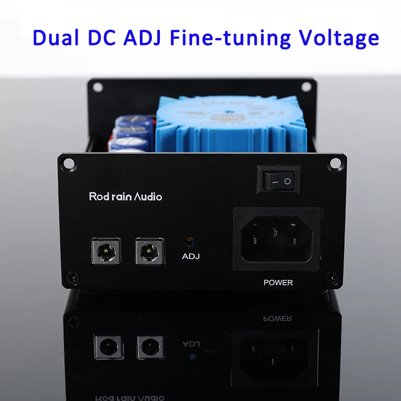 크레어드벤트 25W 듀얼 출력 리니어 파워 서플라이 탈레마/YHDC 저소음 DAC 오디오 앰프용 A5V 7V 9V 12V 15V 18V 24V 하이파이