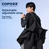 COPOZZ Thicken 3L Ski Jacket Men Women Windproof Waterproof Winter Ski Coat Ski Wear Solid Color Hooded Warm Snowboard Ski Suit 3