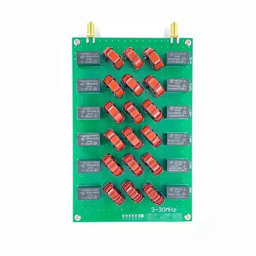 

LPF-200 коротковолновый HF фильтр нижних частот LPF для коротковолновых усилителей мощности радиоприемников 6 диапазонов 200 Вт CW/300 Вт SSB