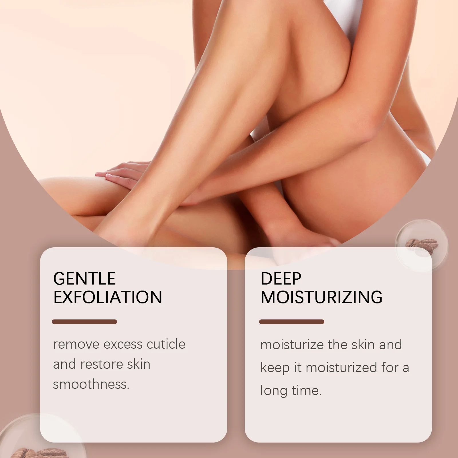 Exfoliating Sea Salt Body Scrub Deep Cleansing Remove Melanin Whiten Skin Shrink Pore Smooth Soft Nourish Coconut Coffee Scrub