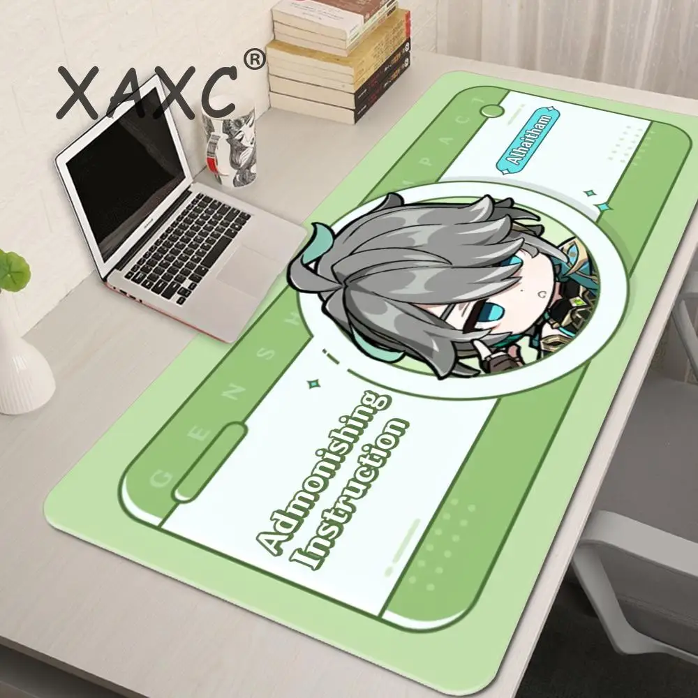 Scrivania Da Gaming Simpatico Tappetino Da Scrivania Con Gatti Matcha Verde Anime Tappetino Mouse Gaming - Foto 5